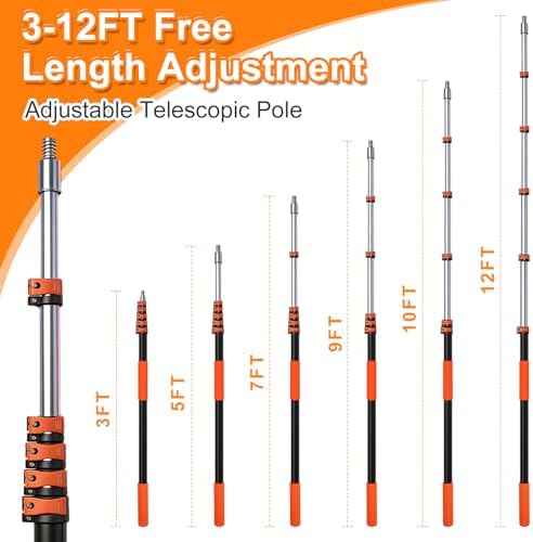 18FT Window Washing Kit, Squeegee - Image 5