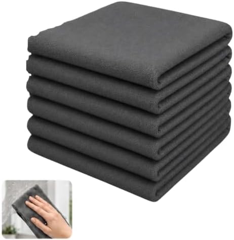 2026 New Upgrade Magic Cleaning Cloth 6Pcs, Thickened Large-Sized 12 * 16IN by Unknown