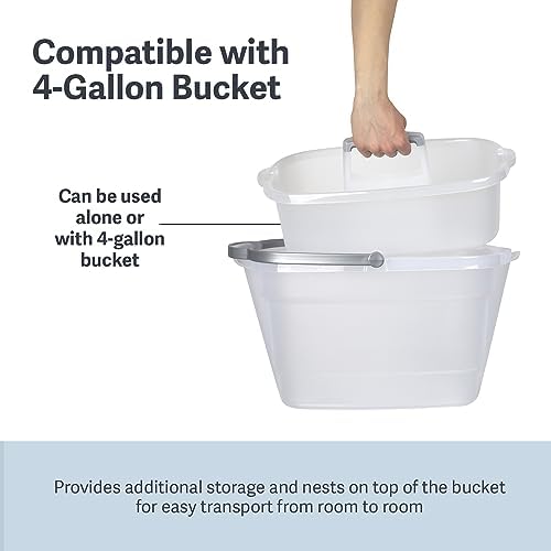 Casabella Plastic Multipurpose Cleaning Storage Caddy - Image 4
