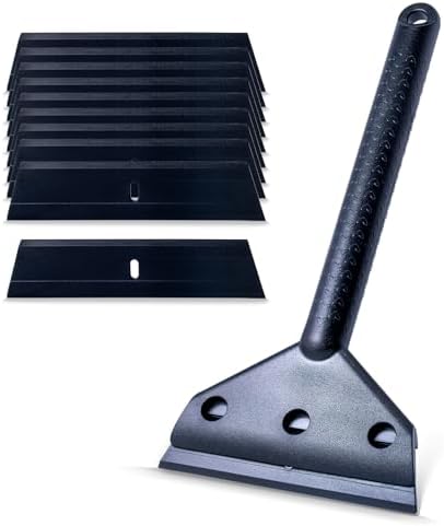 FOSHIO Long Handle Plastic Razor Blade Scraper by FOSHIO