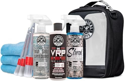Chemical Guys, All Surface Clean & Shine Kit, Glass & Dressing by ChemicalGuys