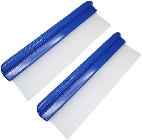 Uenhoy 2 Pack Car Squeegee 12 Inches, Flexible Car Water Scraper - Image 2