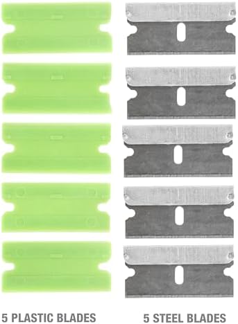 OEMTOOLS 26502 11-Pc Multi-Purpose Razor Blade Scraper Folding Design - Image 2
