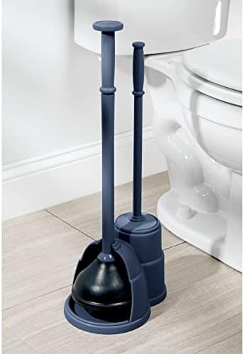 mDesign Plunger and Brush Set for Toilet Bowl - Image 4