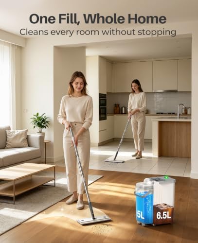 Mop and Bucket Set, Flat Mop and Bucket System - Image 5