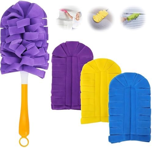 Electrostatic Dusters for Cleaning, 360° Electrostatic Duster Refills, Washable by Unknown
