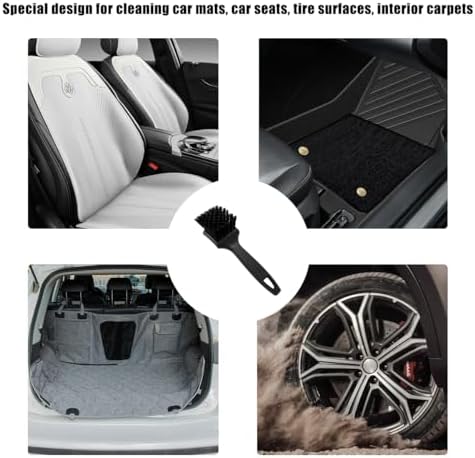 Car Carpet Cleaning Brush, 8.5-Inch Tire Cleaner Scrub Brushes - Image 6