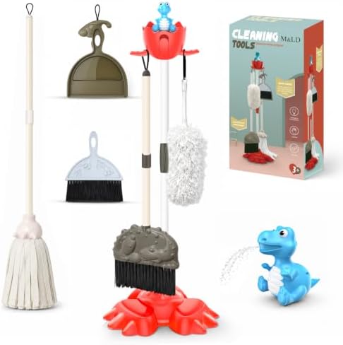 Toddler Dinosaur Cleaning Set by Unknown