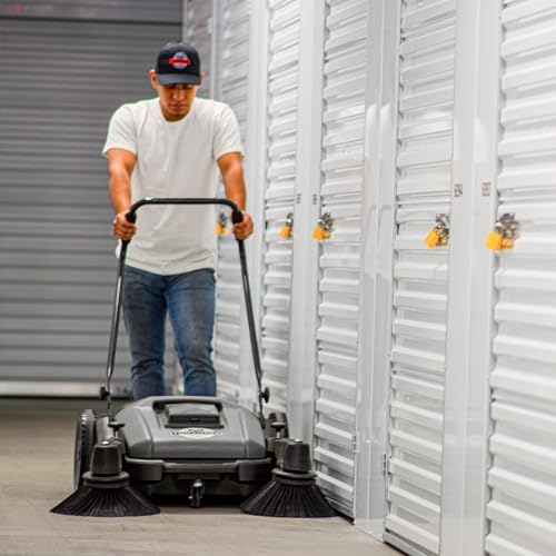 Tomahawk Industrial 38" Walk Behind Push Sweeper - Image 3