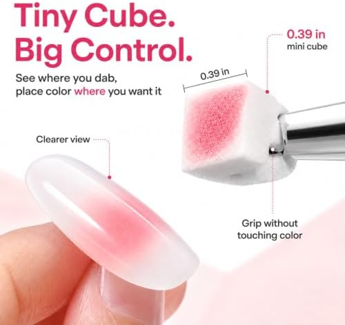 Beetles 150Pcs Nail Sponges for Ombre - Image 4