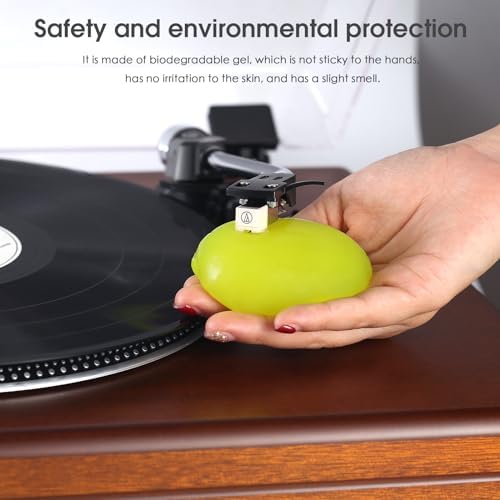Nobsound Vinyl Record Cleaning Gel: Reusable Universal Cleaner Gel - Image 3