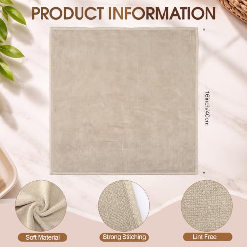 Nuenen Car Microfiber Clean Cloths, 16 x 16 Inch - Image 3