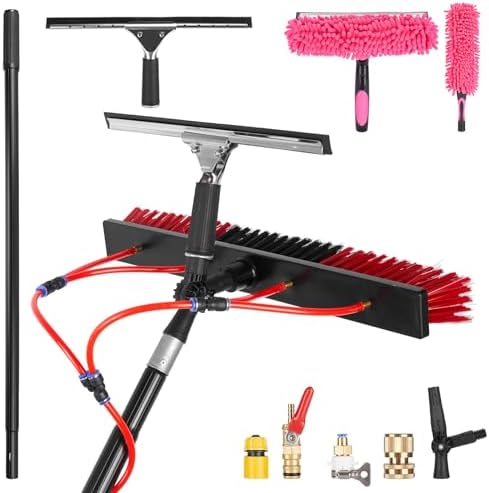 26ft Long Reach Solar Panel Cleaning Kit by ZKUAOGDI