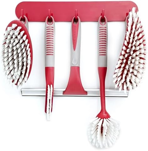Scrub Brush Set of 6 pcs by TrazonProducts