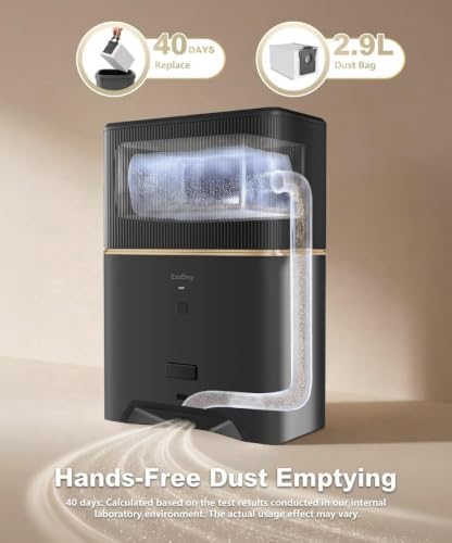 Touchless Vacuum Dustpan, 26kPa Suction, Auto/Manual Mode - Image 3