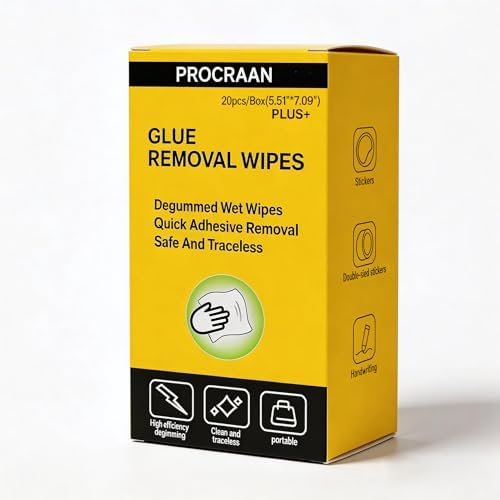 XXL PLUS+ Adhesive Remover Wipes by PROCRAAN