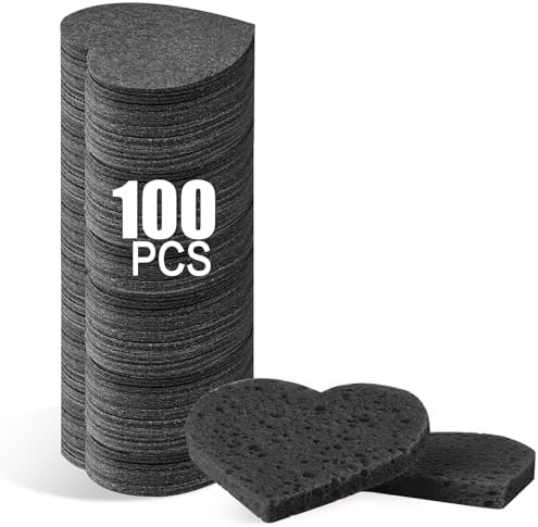 100-Count Compressed Facial Sponges by Mainlyrunmakeupsuppliers