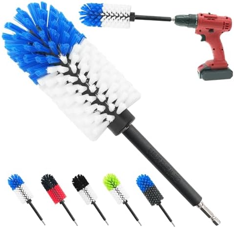 Wheel Brush, Soft Drill Wheel Cleaner Brush, Drill Brush by ETOUPA