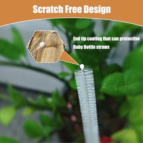 3 Pack Straw Cleaner Brush，Straw Cleaner Brush Extra Long - Image 4