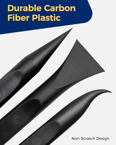 12Pcs Plastic Scraper Tool, Crevice Cleaning Tool, Non-Scratch Car Detailing - Image 3