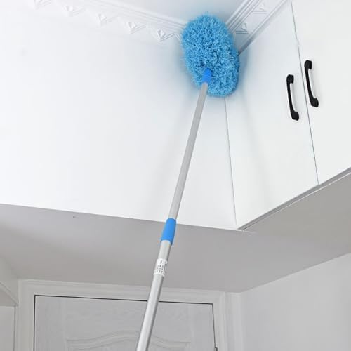 Zopsc 140cm Extra Long Round Duster, 360 Degree Rotation Ceiling Fan Duster - Image 5