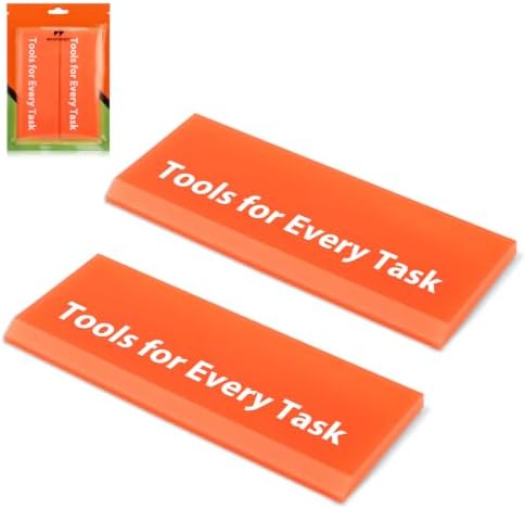 WRAPXPERT Rubber Squeegee 2 Pack, Window Tint Squeegee 5.1x 2 inch, by WRAPXPERT