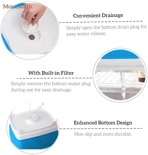 Collapsible Wash Basin 9L, Foldable Dish Tub - Image 6