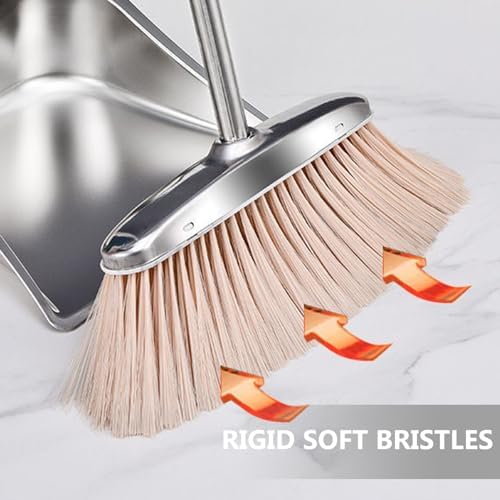 Healifty -Handled Broom Handle for Efficient Floor Cleaning Home Kitchen and to - Image 6
