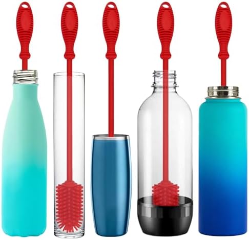 Kitchiny Silicone Bottle Brush 12.5 inch - Image 3