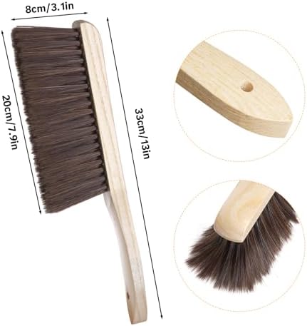 Rbenxia Wooden Handle Bench Brushes Soft Household Dust Cleaning Brushes - Image 2