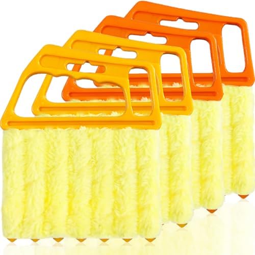 AOCEAN 4 Pcs Blind Cleaner Duster Tool, 7-Finger Dusting Cleaner Tool by AOCEAN
