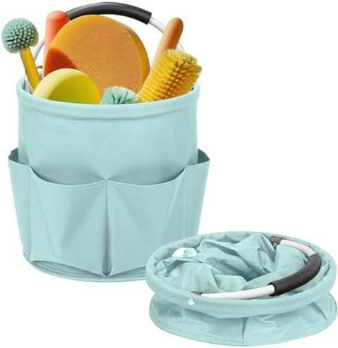 17L Cleaning Caddy for Cleaning Supplies by Ashmacdo