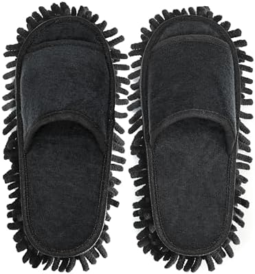 Women's Microfiber Floor Cleaning Mop Slippers - Image 2