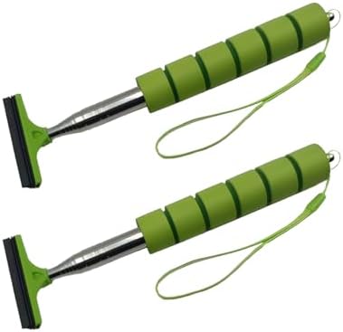2PCS Car Side Mirror Squeegee, Retractable Vehicle Rear View Mirror Cleaning - Image 7