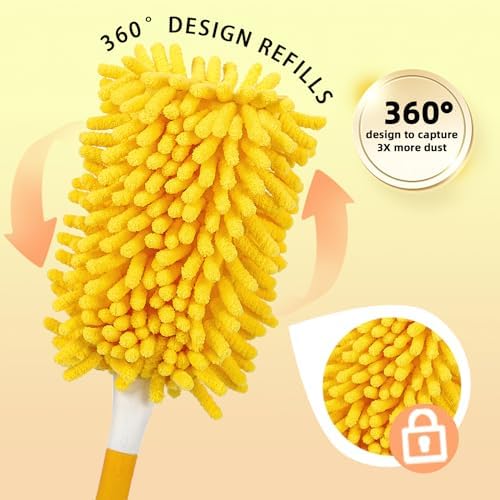 Reusable Chenille Duster Refill Compatible - Image 5