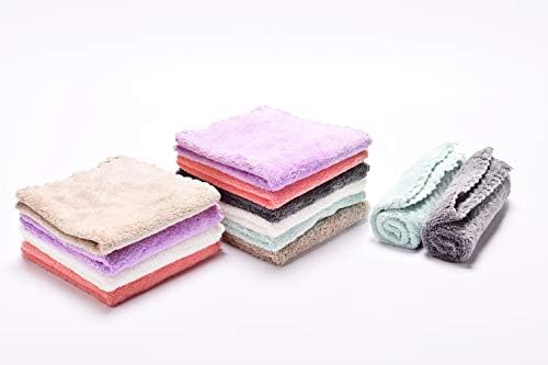 Kyapoo Baby Washcloths 12 Pack 12x12 Inches Microfiber Coral Fleece Extra - Image 6