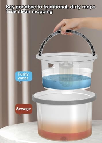 Spin Mop and Bucket for Home, Mop and Bucket - Image 3