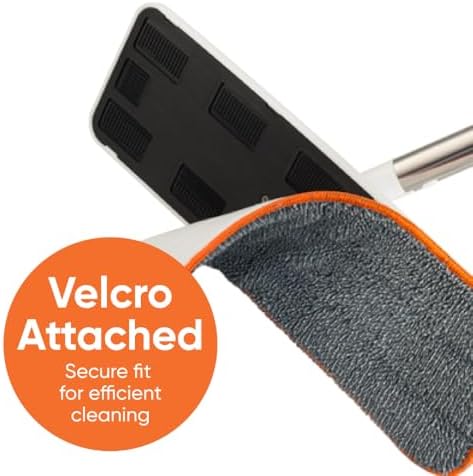 Superio Self-Wringing Microfiber Cleaning Mop, Hands-Free Miracle Flat Mop - Image 4