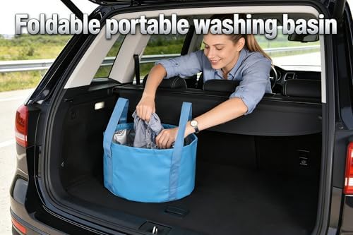Foldable Washing Basin, Portable Bucket - Image 4