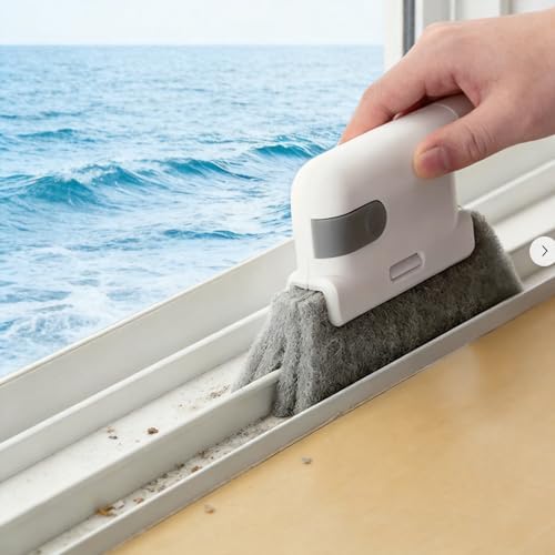 4PCS Window Groove Cleaning Brush, Window Track Cleaner Tools by Unknown