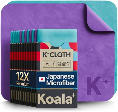 Koala Lens Cleaning Cloth | Japanese Microfiber | Blue Purple by KoalaLifestyle