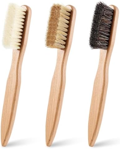3 Pcs Wood Laundry Stain Brush Stain Remover Brushes by ZJoey