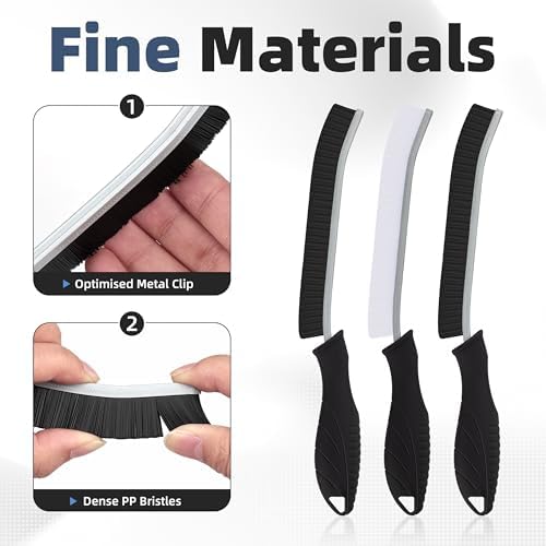 FOOGWEE Hard Bristle Crevice Cleaning Brush - Image 4