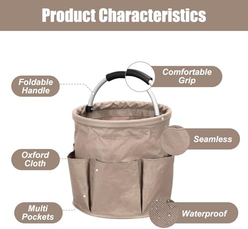 Qivine 17L Cleaning Caddy, Caddy Organizer - Image 4