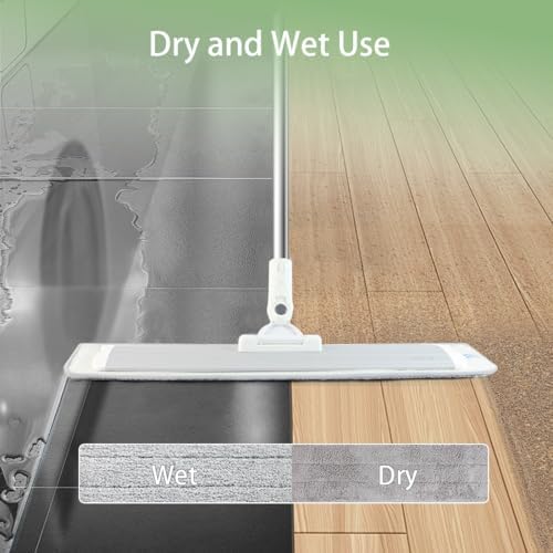 CQT 18" Commercial Flat Microfiber Floor Mop Cleaning System - Image 3