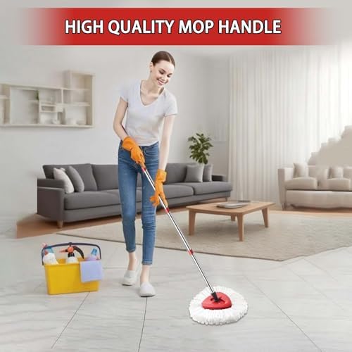 6-Pack Spin Mop Heads Replacements Compatible - Image 6