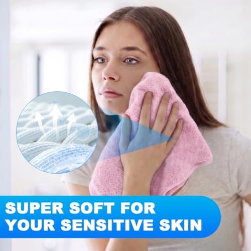 12 Pack Washcloths, 100% Cotton Wash Cloths, 12x12 Inch - Image 4
