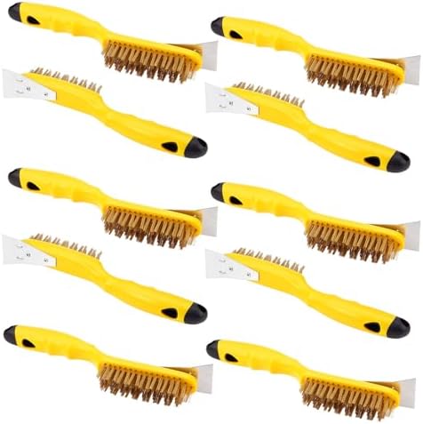10-Pack Industrial Wire Brush Set by Unknown