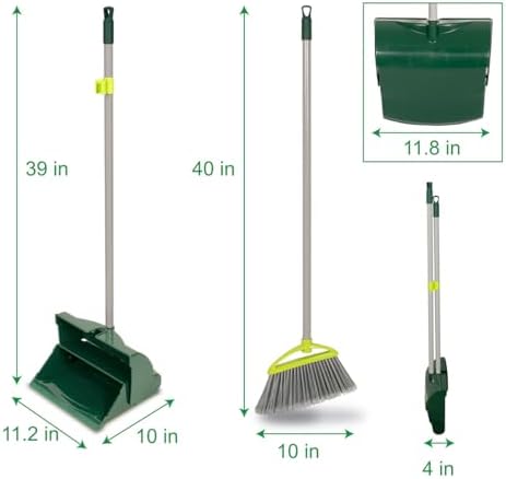 Pine-Sol Broom and Dustpan Set for Home - Image 3