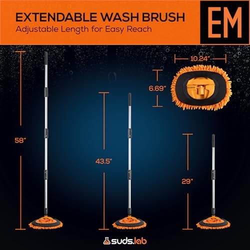 Suds Lab EM Extendable Car Wash Mitt - Image 7